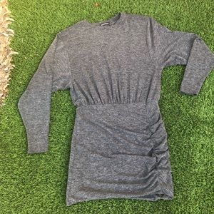 Something Navy Ruched Detail Dress